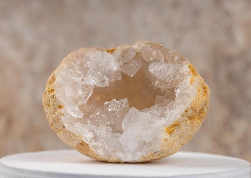 Geode crystal cracked - geode,