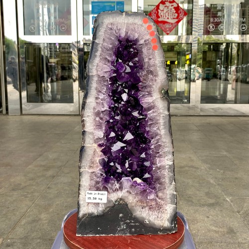 14lb large natural - large, amethyst