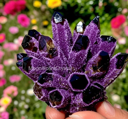 300g rare dark purple quartz - 300g+rare,